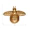 Hello Honey® 8" Gold Decorative Bee Cast Iron Dish